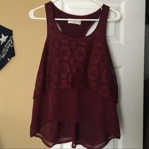 Dressy Two Layered Tank Top